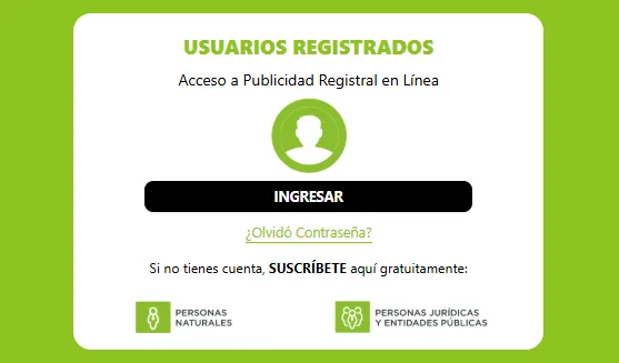 cómo solicitar boleta informativa sunarp