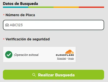 consulta vehicular por placa SUNARP
